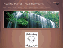 Tablet Screenshot of healinghandshealinghearts.org